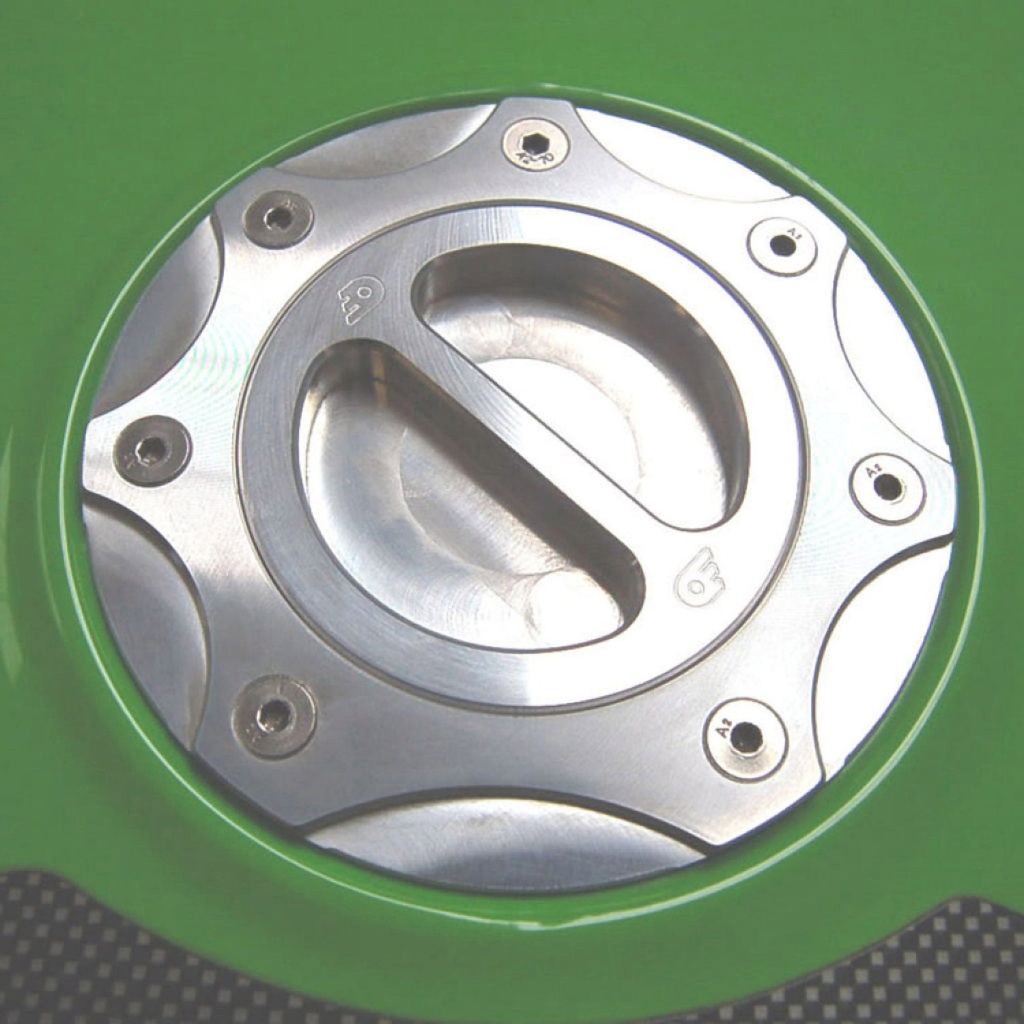 Oberon Motorcycle Fuel Cap And Body