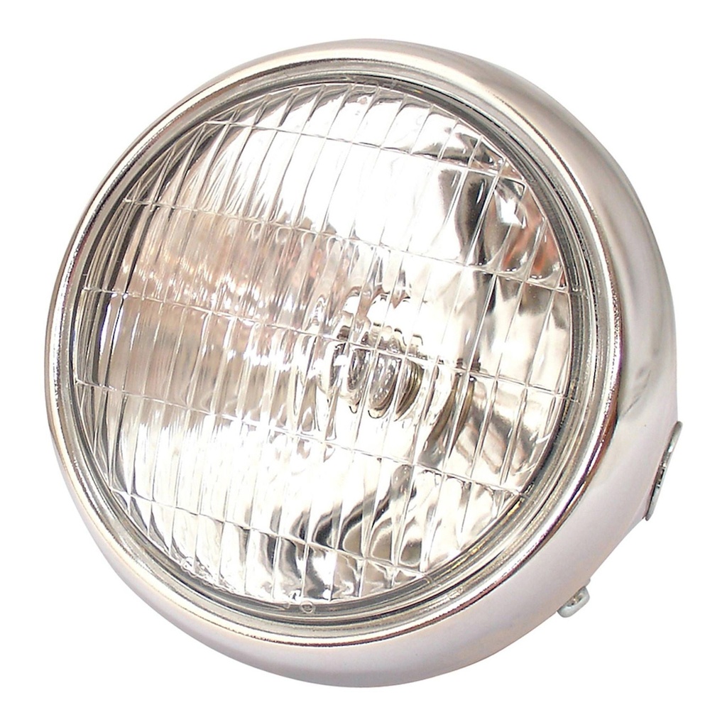 Bike-It 5" Universal Round 12V 35W Headlight