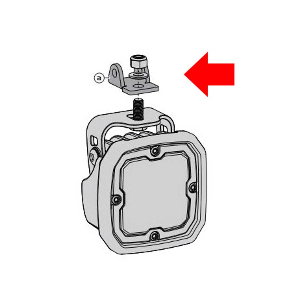 Denali Crashbar Light Mounting Adapter