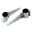 Bike-It Polished Headlight Brackets