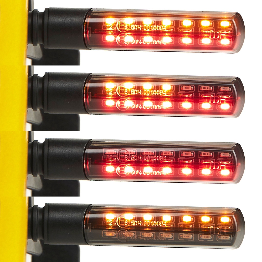 [UBRHF101093B] Warrior Dual Colour Rear LED Indicator