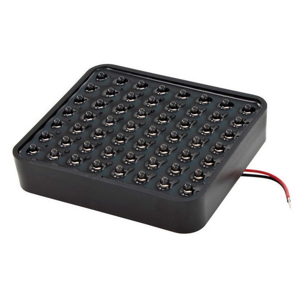 [DTMLED8172R] Keeper Technology FIA - Motorsport UK Approved Square Rain Light