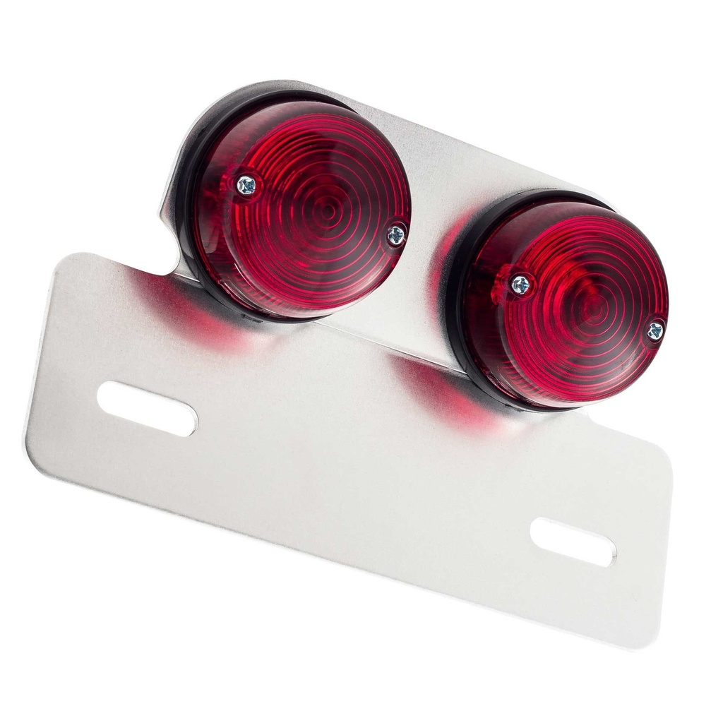 [UBR629-280304] Warrior Twin Round Rear Light