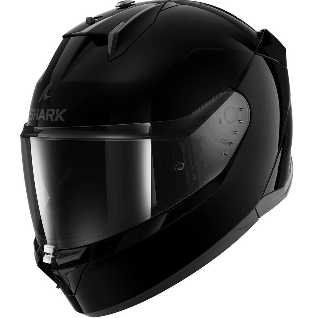 [5001393-3818570] Shark D-Skwal 3 Plain Motorcycle Helmet (M (57-58cm), Matt Black)