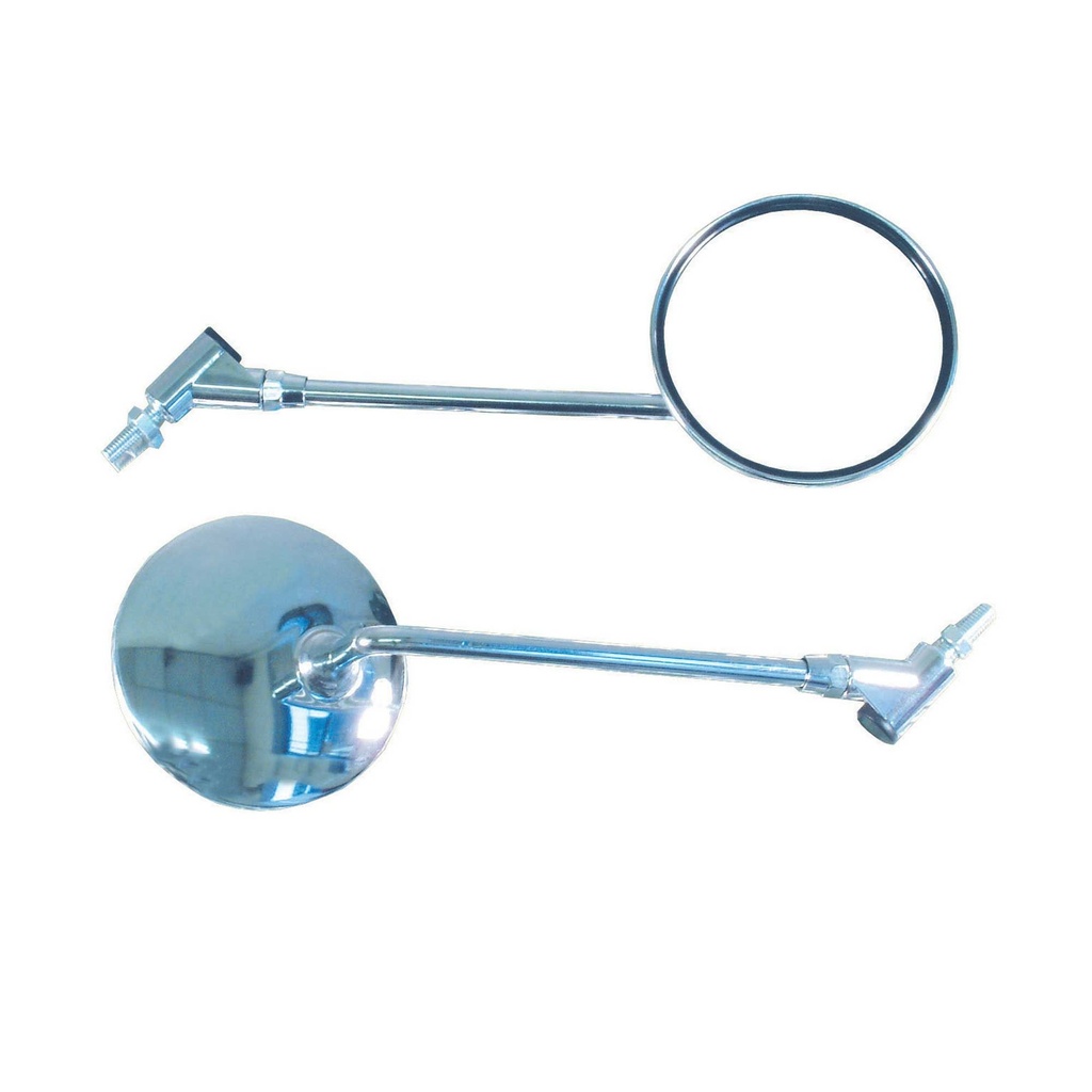 [BIKMRU30650] Bike-It Universal Chrome Mirrors