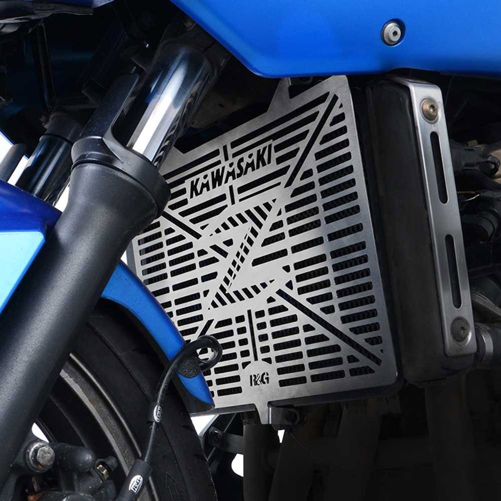 [RGPBRG0003SS] R&G Branded Motorcycle Radiator Guard