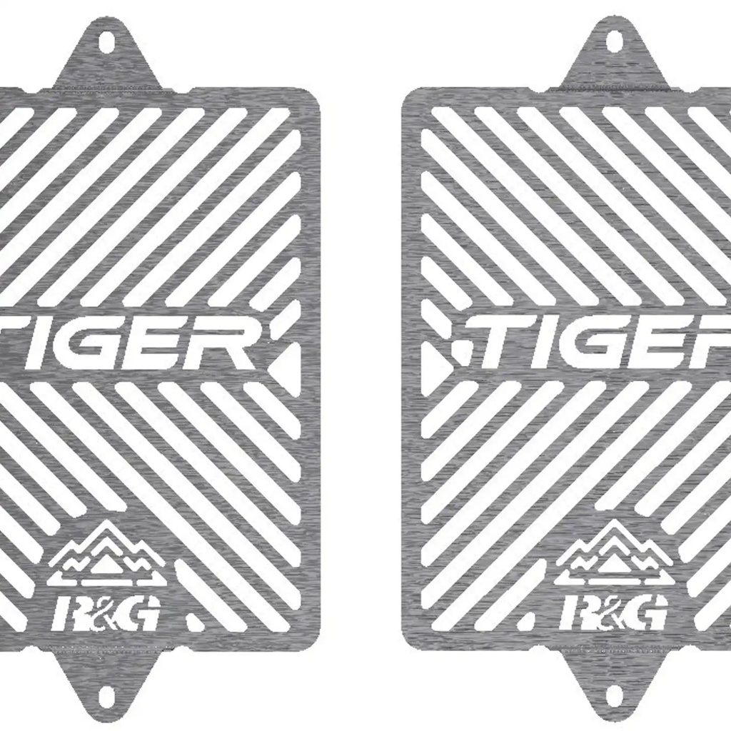 [RGPBRG0030SS] R&G Branded Motorcycle Radiator Guard