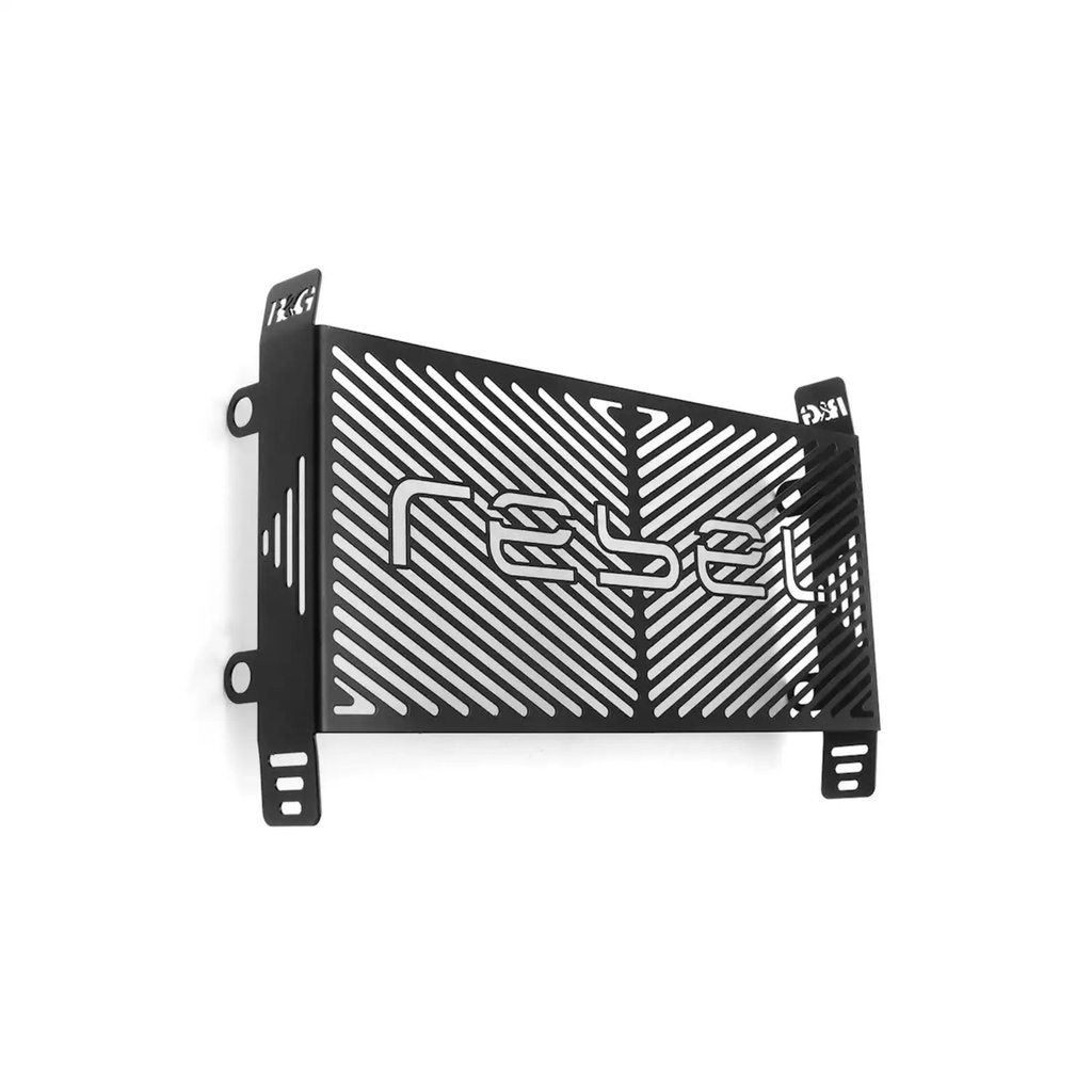 [RGPBRG0024BK] R&G Branded Motorcycle Radiator Guard