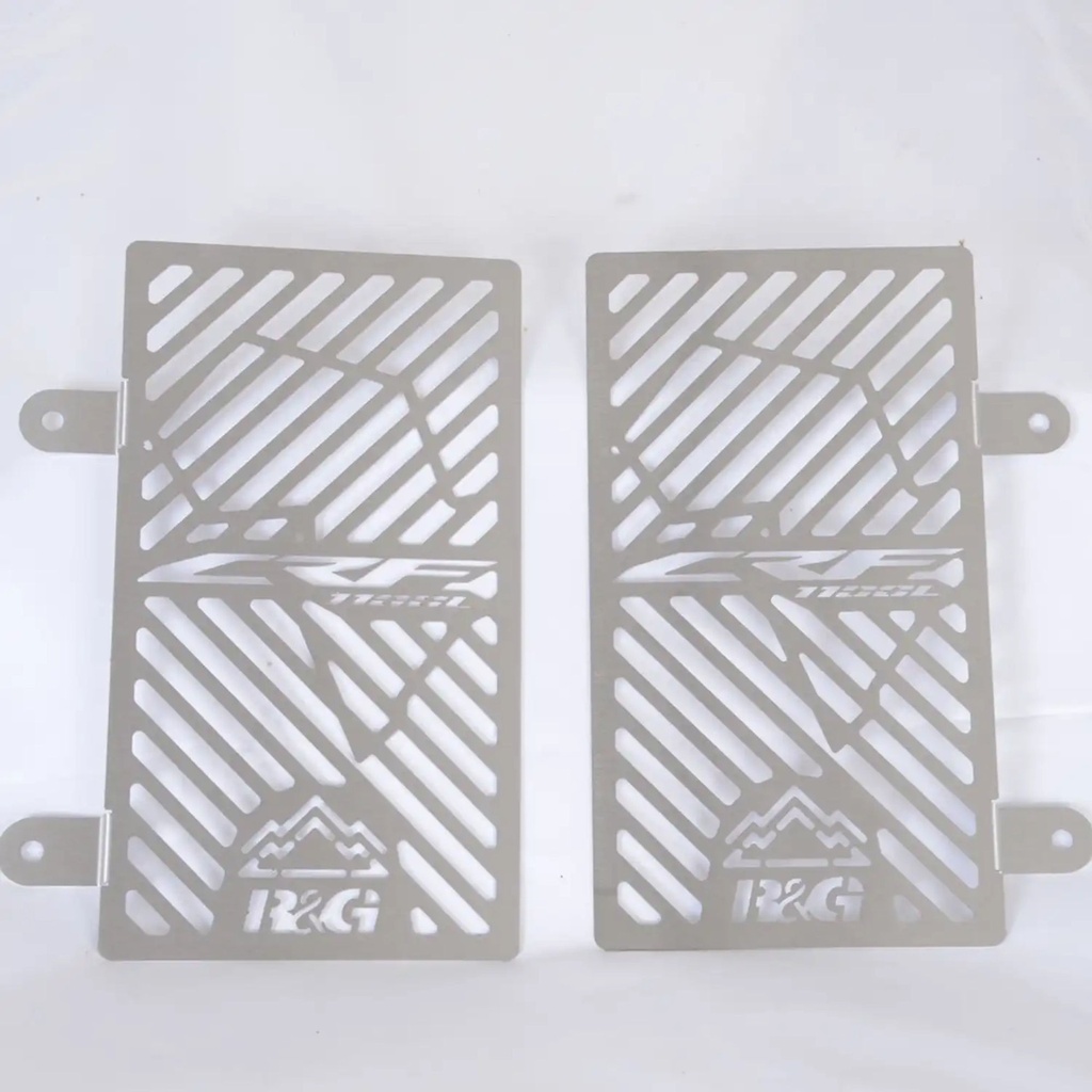 [RGPBRG0018SS] R&G Branded Motorcycle Radiator Guard