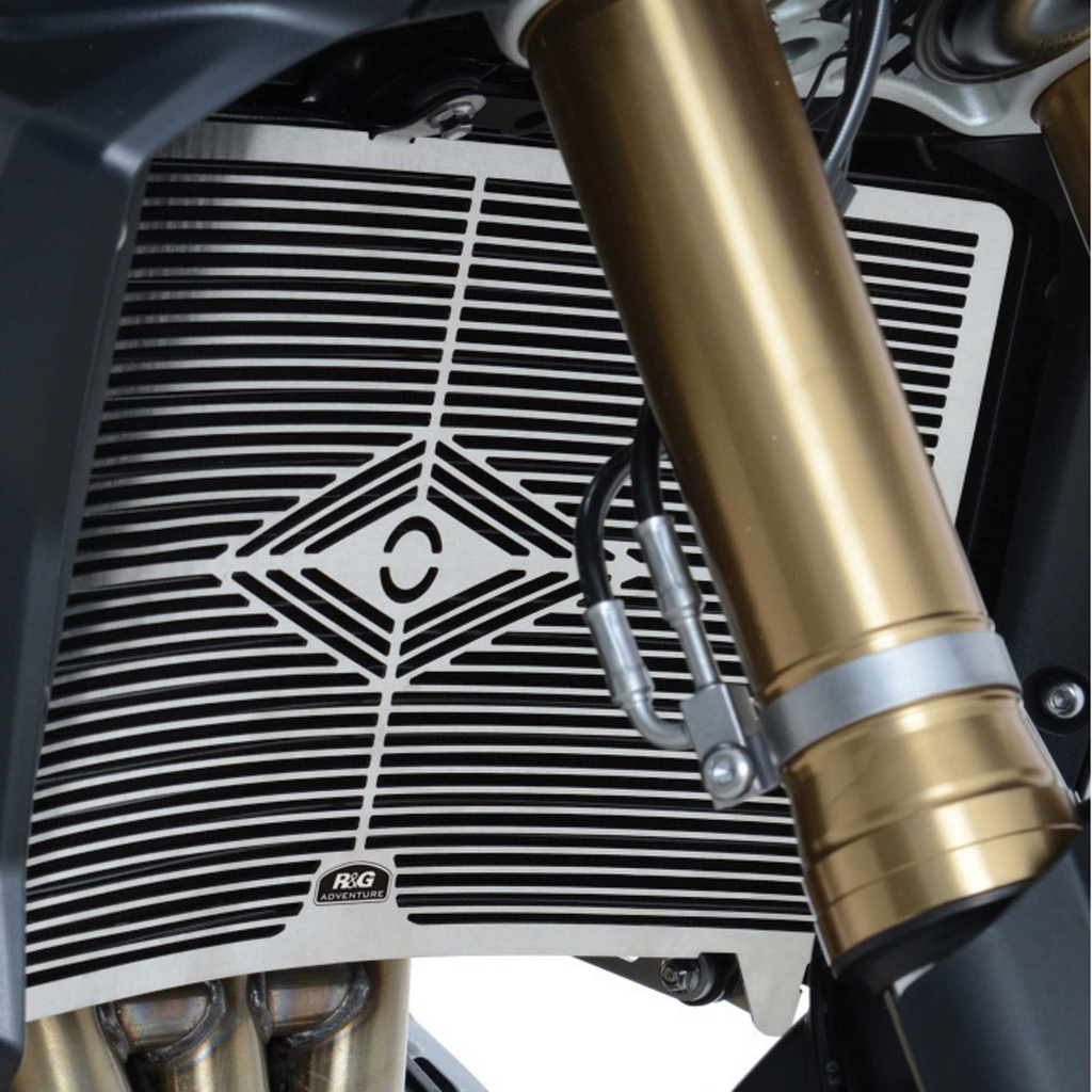 [RGPSRG0090SS] R&G Stainless Steel Motorcycle Radiator Guard