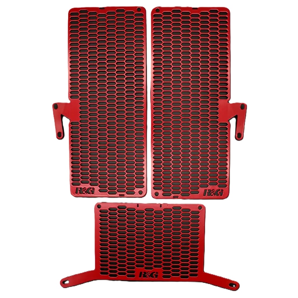 R&G Motorcycle Aluminium PRO Radiator & Oil Cooler Guard Set