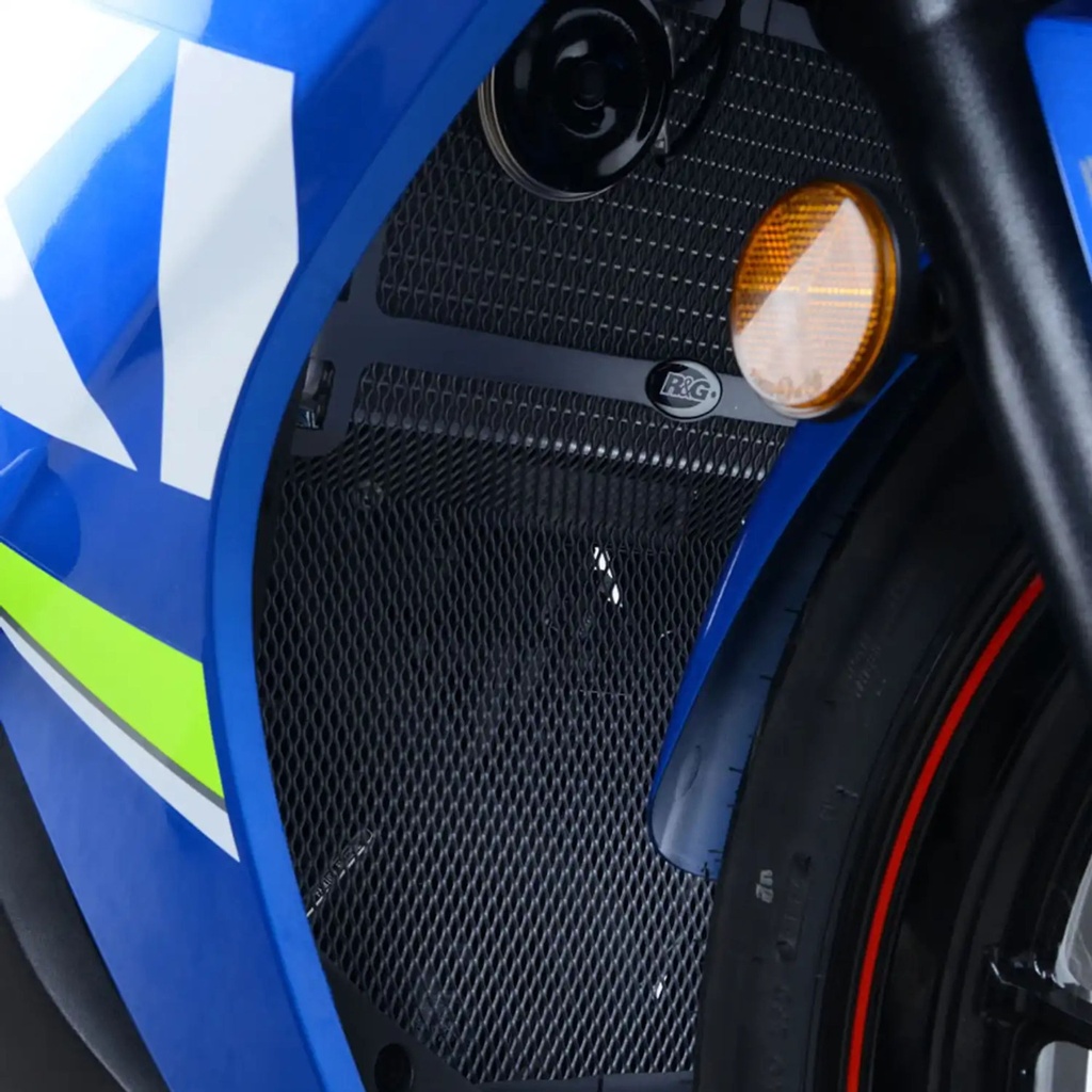 R&G Motorcycle Aluminium Radiator & Downpipe Guard