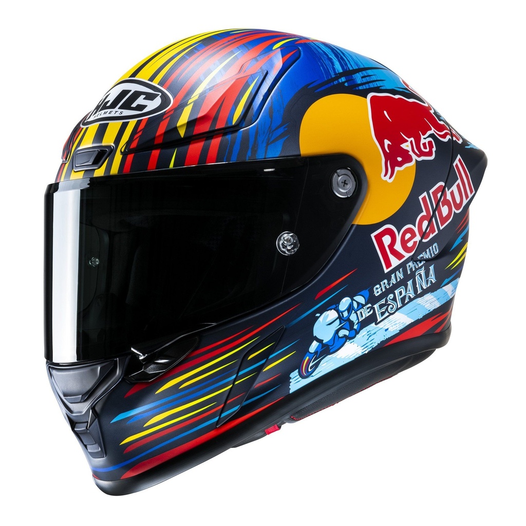 [5000800-3623471] HJC RPHA 1 Red Bull Jerez Replica Motorcycle Helmet (M (57-58cm))