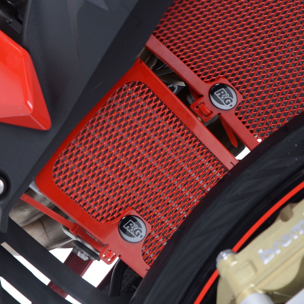 [RGPOCG0005RE] R&G Aluminium Motorcycle Oil Cooler Guard