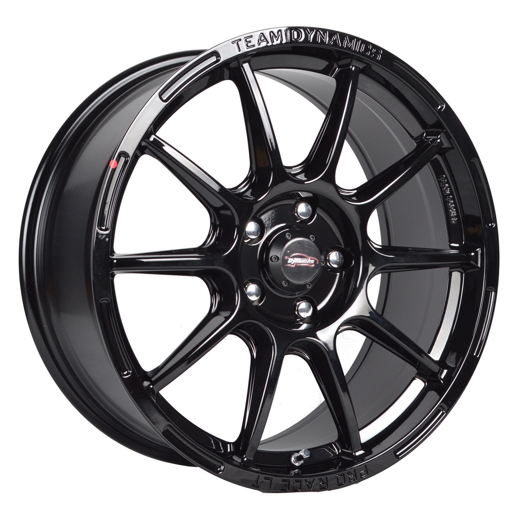 Team Dynamics Pro Race LT Alloy Wheels In Gloss Black Set Of 4