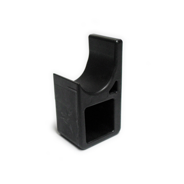 [MCSTA-013SQ] Stone Plastic Holder for Trolley Square Tube 25mm