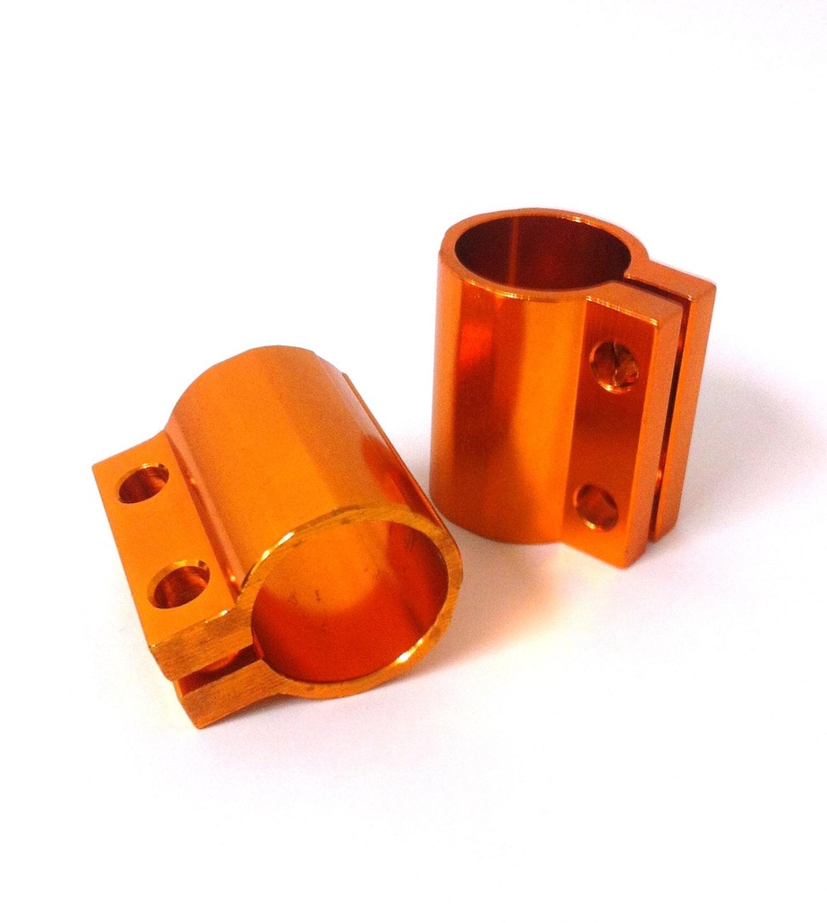 [TBK677] 30mm Torsion Bar Clamp - Anodised Gold - no bolts
