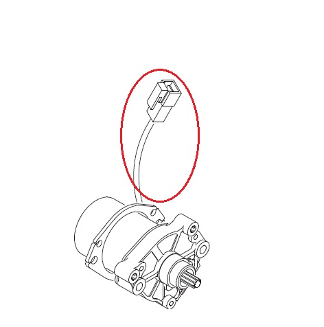 [Z265530] Rotax Cable Assembly for Starter Motor - Pre Evo