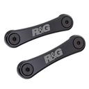 R&G Motorcycle Rear Footrest Blanking Plates