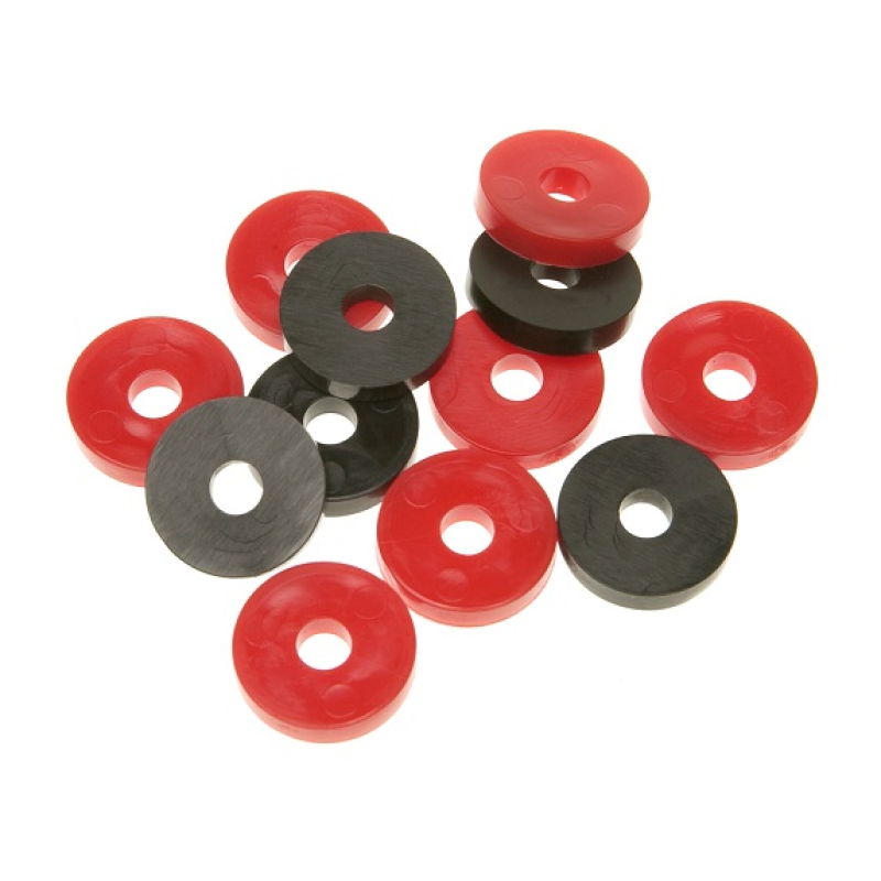 [FFK049N] Floor Tray Rubber 4mm Thick 6mm Hole (Black)