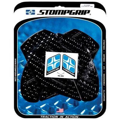 StompGrip Volcano Streetbike Black Traction Kit