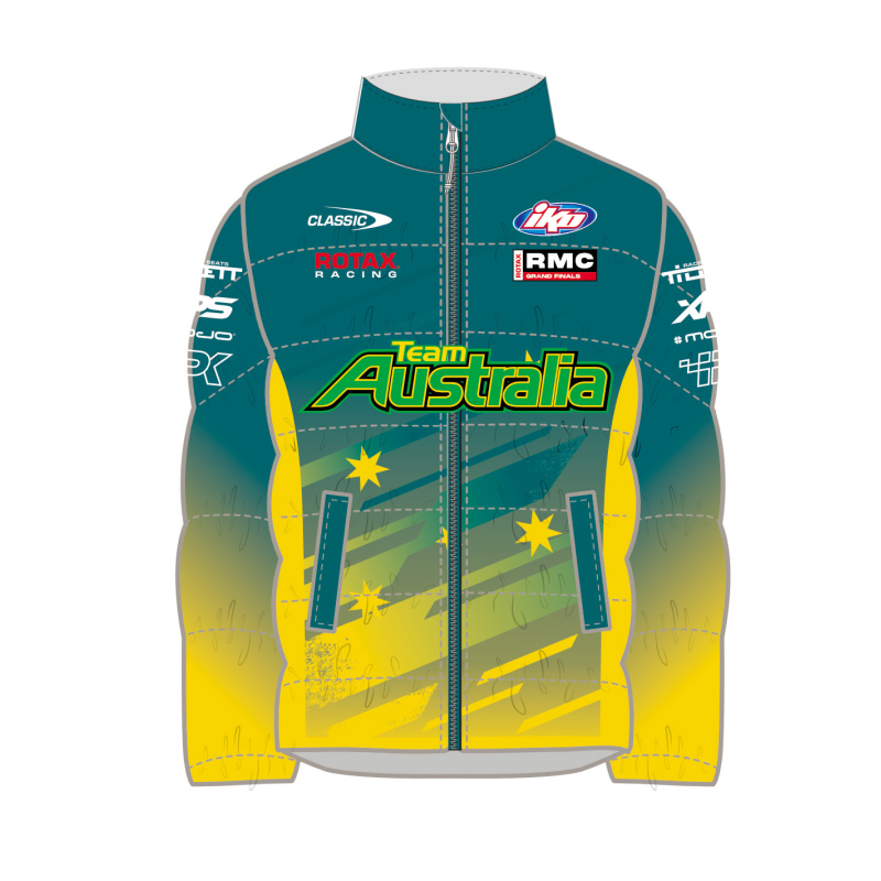 Team Australia Puffer Jacket - RMCGF