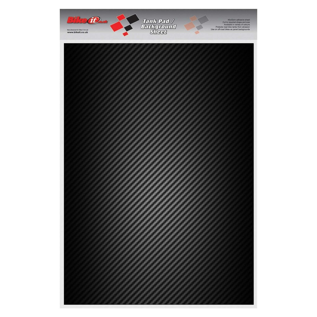 [241334-1736519] Bike-It Cut-Your-Own Tank Pads (Black)