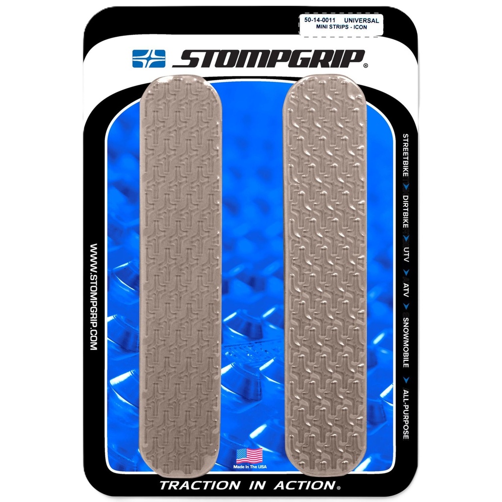 [5002350-3888589] StompGrip Icon Universal Mini Strips Traction Kit (Black)