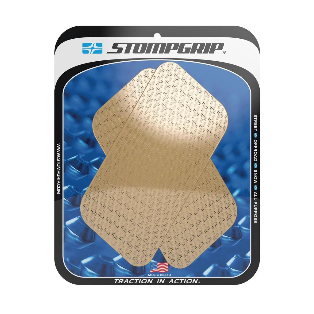 StompGrip Icon Universal Quadrilateral Tank Grips Traction Kit