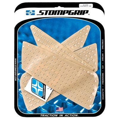 StompGrip Volcano Streetbike Clear Traction Kit