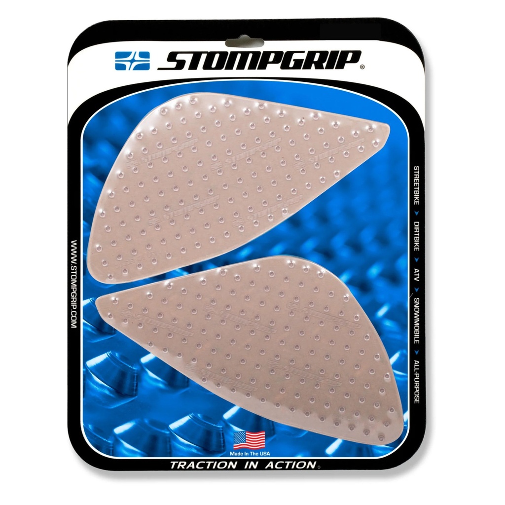 StompGrip Volcano Streetbike Clear Traction Kit