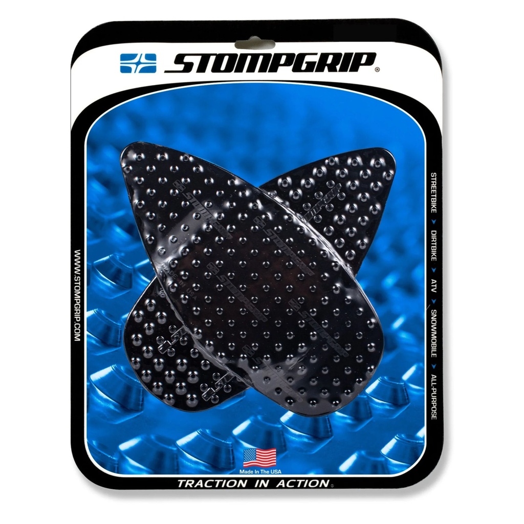 StompGrip Volcano Streetbike Black Traction Kit