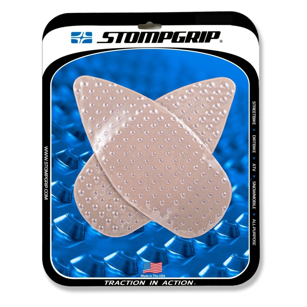 StompGrip Volcano Streetbike Clear Traction Kit