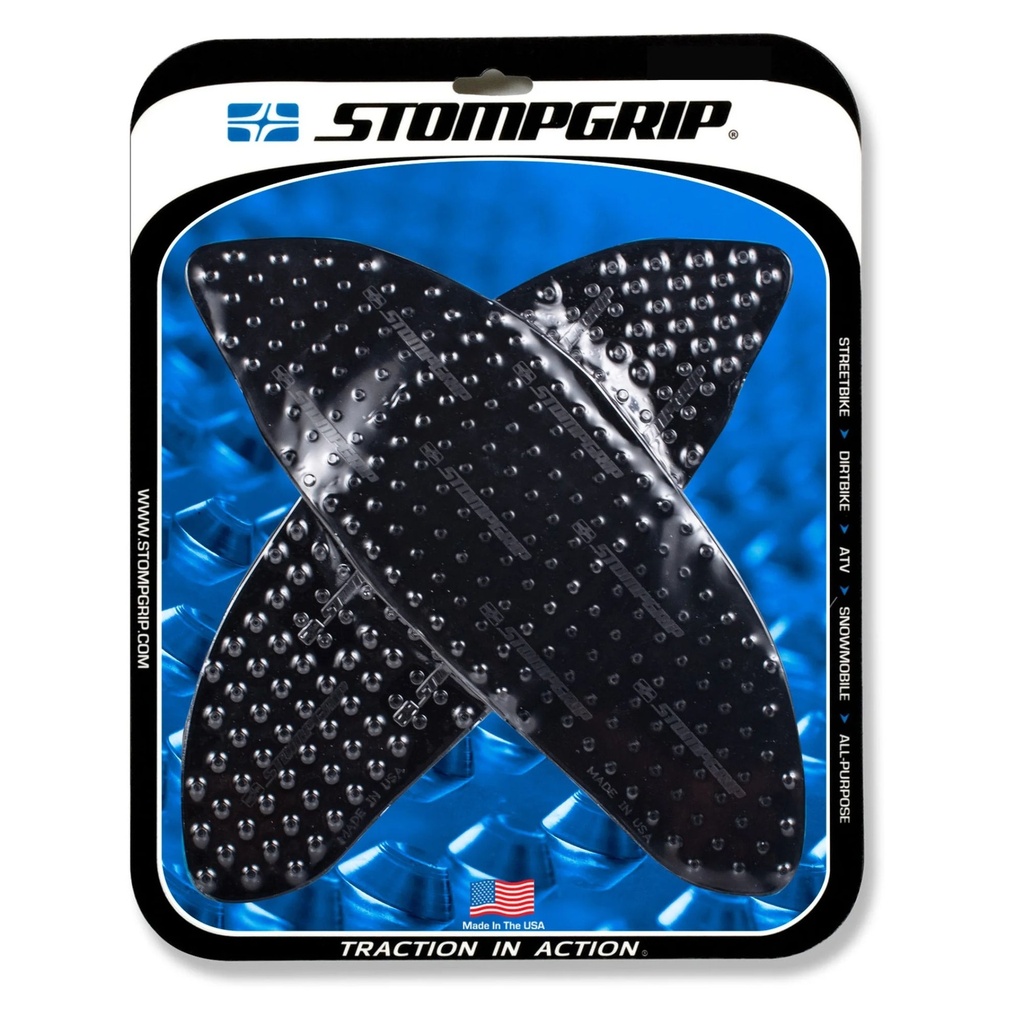 StompGrip Volcano Streetbike Black Traction Kit
