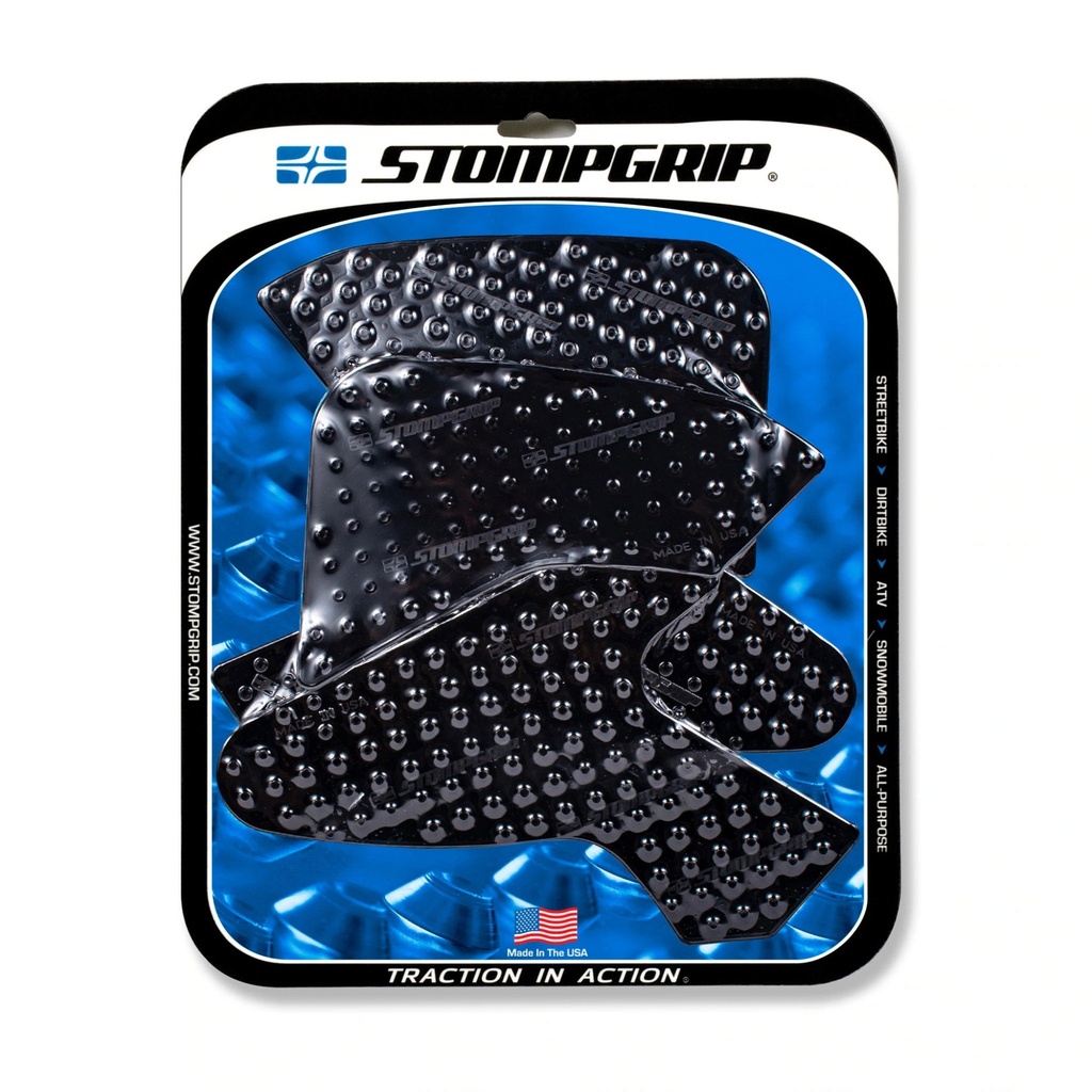 StompGrip Volcano Streetbike Black Traction Kit