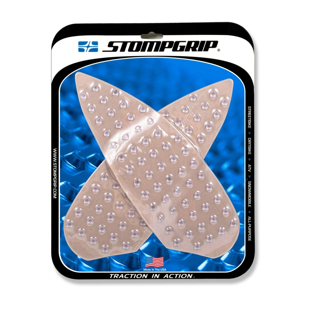 StompGrip Super Volcano Streetbike Clear Traction Kit