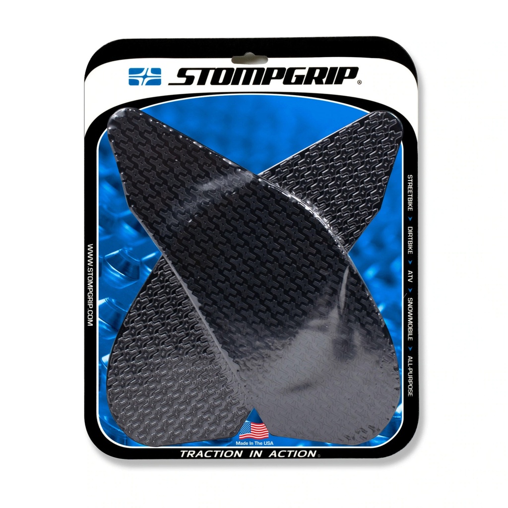 StompGrip Icon Streetbike Black Traction Kit
