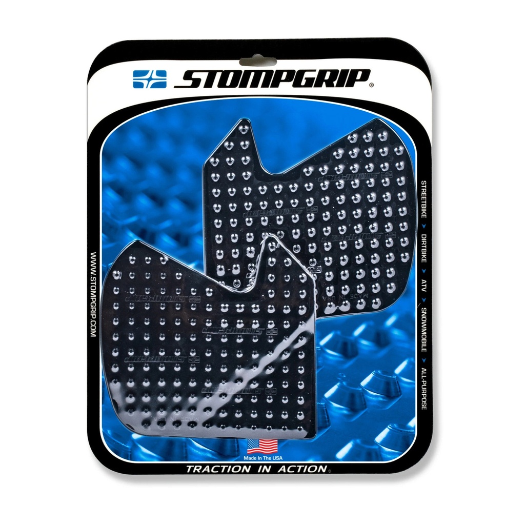 StompGrip Volcano Streetbike Black Traction Kit