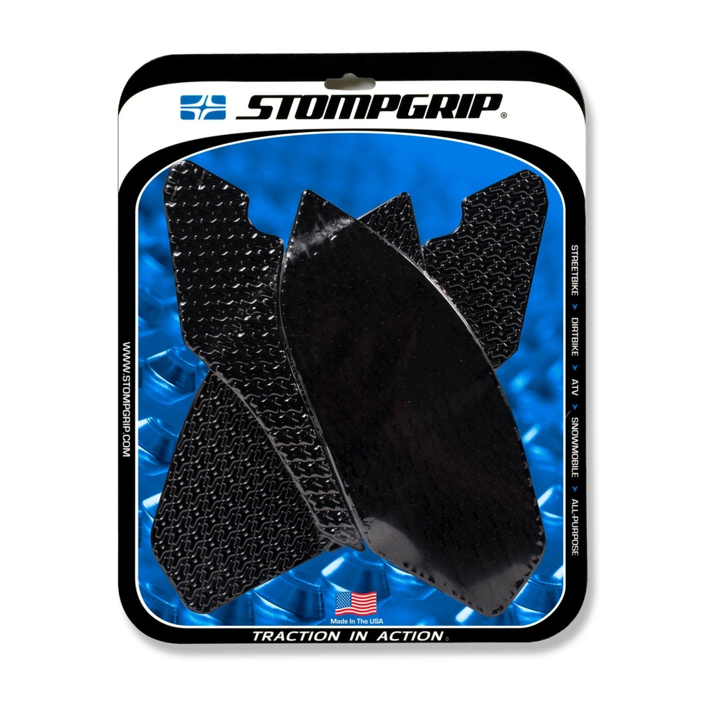 StompGrip Icon Streetbike Black Traction Kit