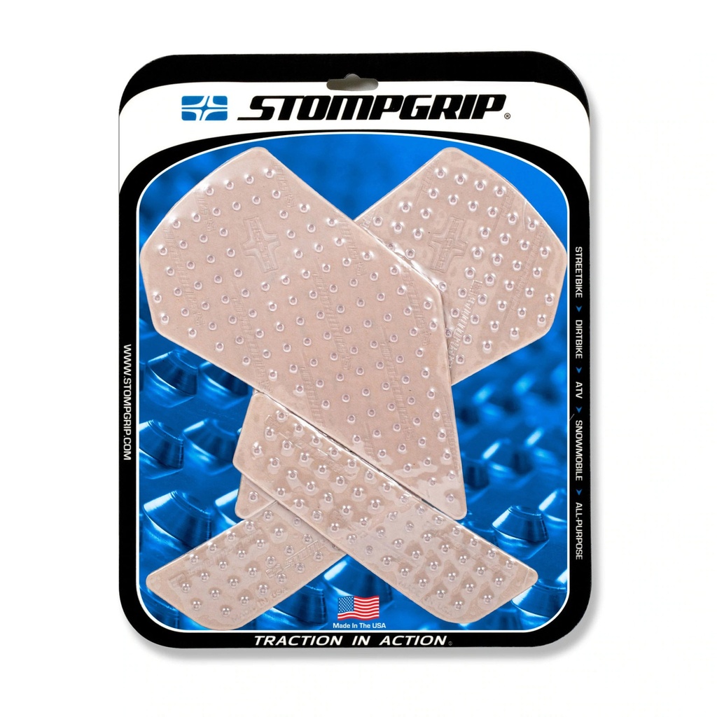 StompGrip Volcano Streetbike Clear Traction Kit