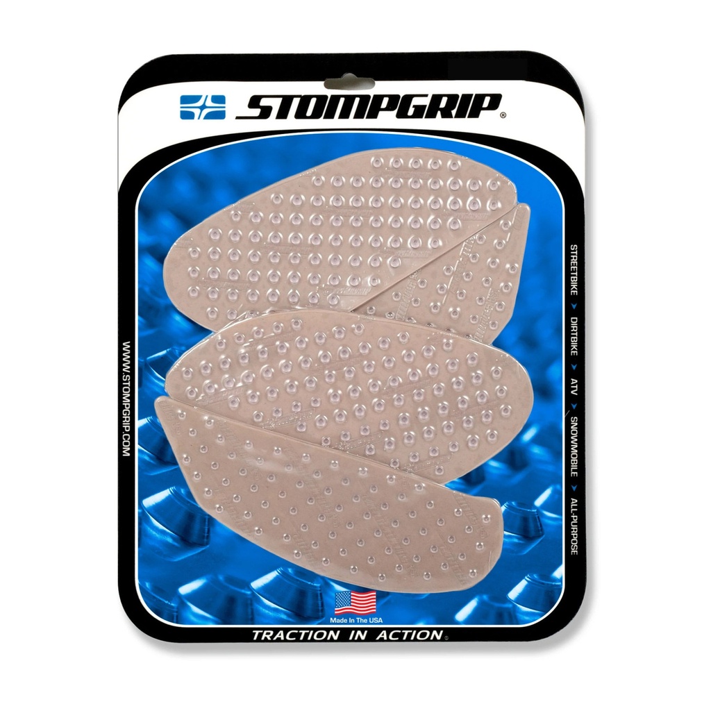 StompGrip Volcano Streetbike Clear Traction Kit
