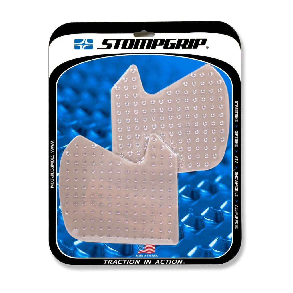 StompGrip Volcano Streetbike Clear Traction Kit