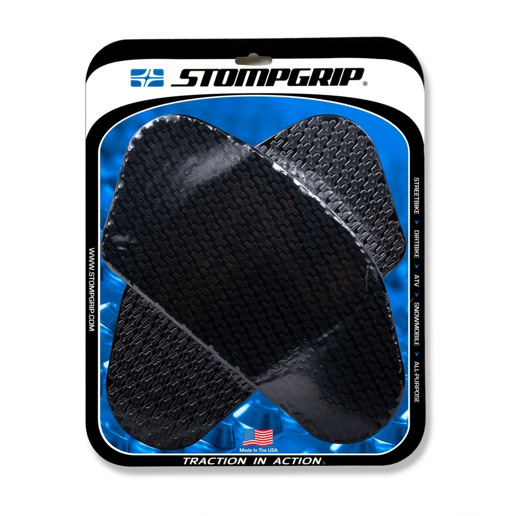 StompGrip Icon Streetbike Black Traction Kit