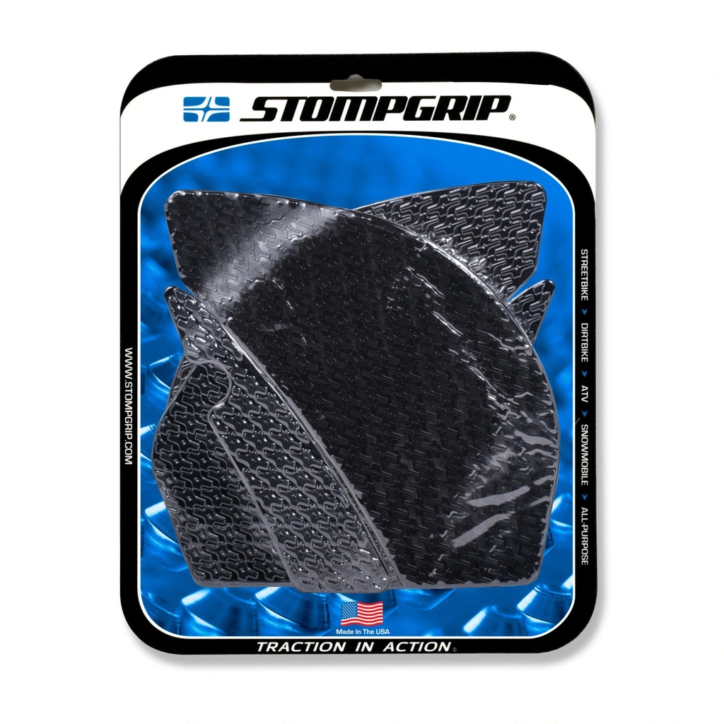 StompGrip Icon Streetbike Black Traction Kit