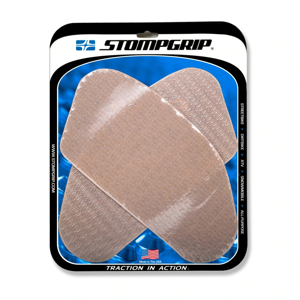 StompGrip Icon Streetbike Clear Traction Kit