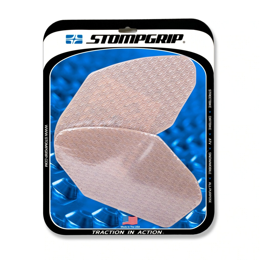 StompGrip Icon Streetbike Clear Traction Kit