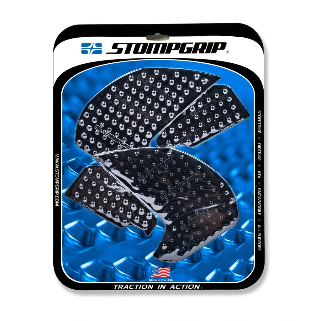 StompGrip Volcano Streetbike Black Traction Kit