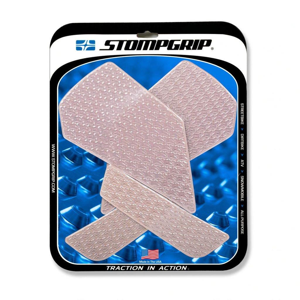 StompGrip Icon Streetbike Clear Traction Kit