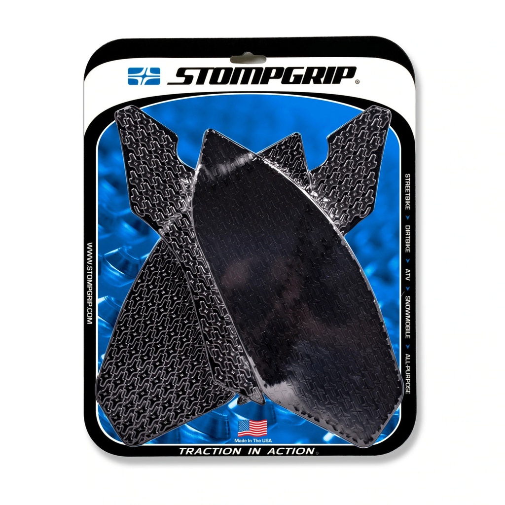 StompGrip Icon Streetbike Black Traction Kit