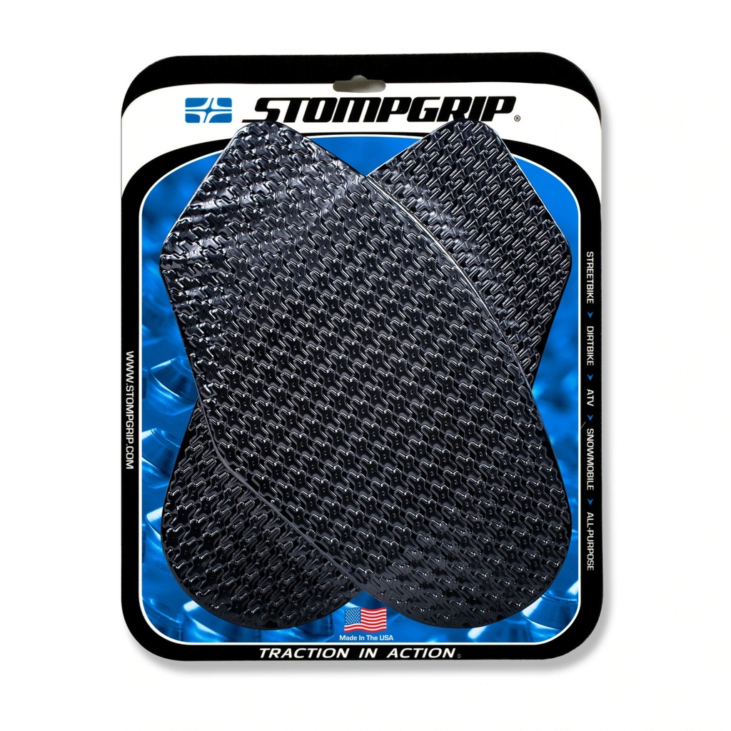 StompGrip Icon Streetbike Black Traction Kit